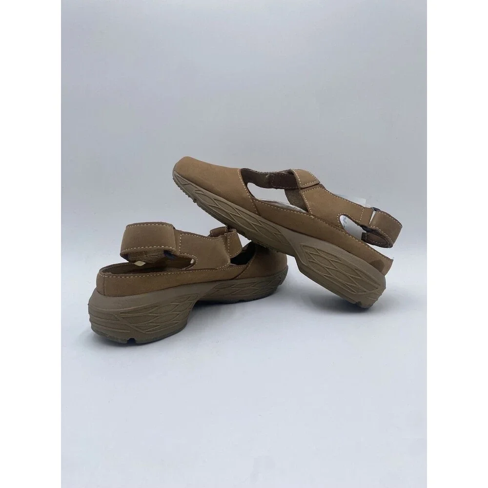 Spira CLASSIC LEATHER WALKER Women's NEW Walking Sandal Taupe US Size 11